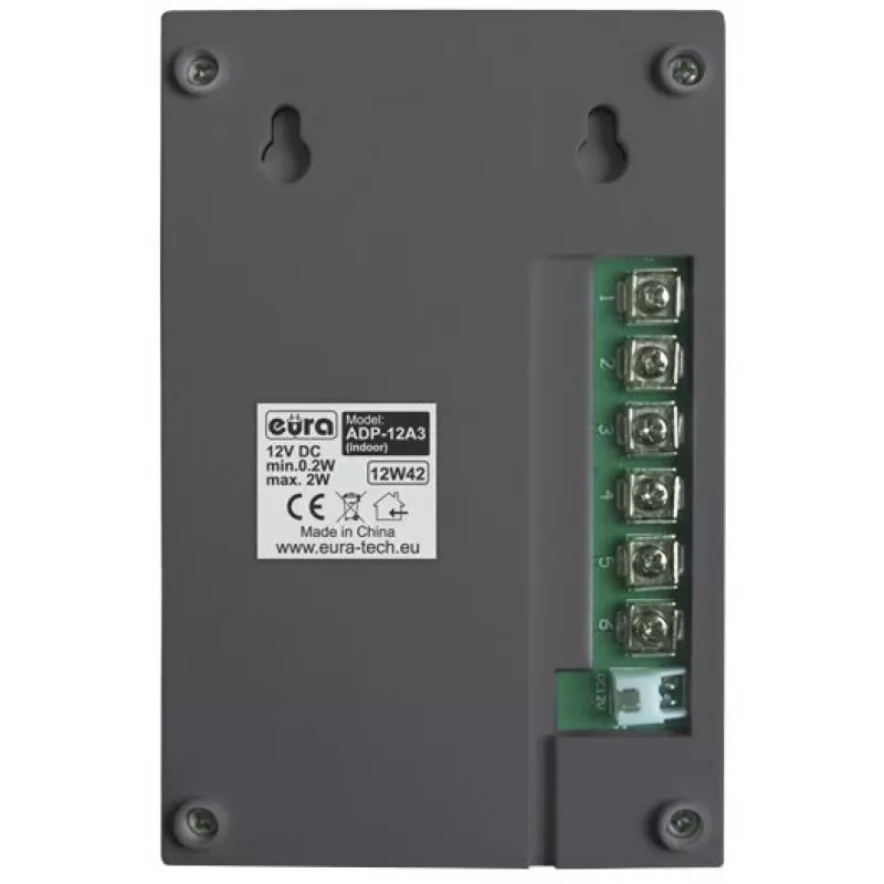 Auricular analógico de portero automático UNIFON EURA ADA-12A3 blanco