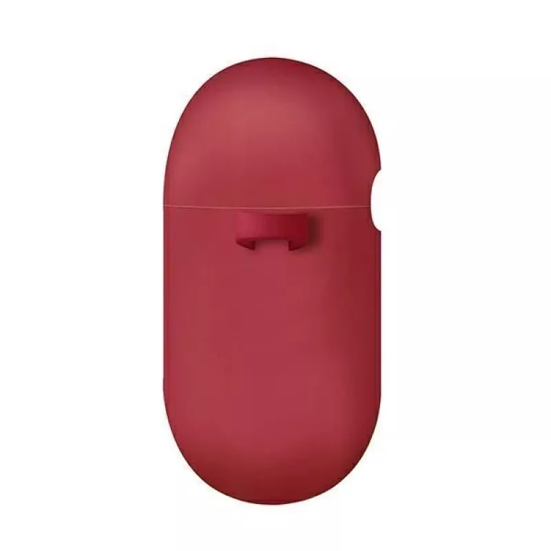 UNIQ funda Uniq Nexo para AirPods 3 + ganchos de silicona para orejas - Roja