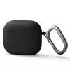 UNIQ Nexo funda para AirPods 3 con ganchos para las orejas de silicona - gris