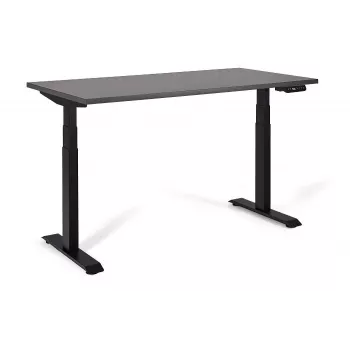 UNIQUE ACTIVE I Escritorio eléctrico ajustable en altura 140x70 cm Negro