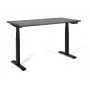 UNIQUE ACTIVE I Escritorio eléctrico ajustable en altura 140x70 cm Negro