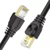 UNITEK Cat.7 SSTP cable de red Ethernet RJ45, 0,5 m, gris, 10 Gbit/s, 600 MHz, dorado