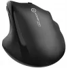 UNITEK Powerton ERGO CLOE ratón inalámbrico – negro, 1600 DPI, diseño ergonómico para diestros