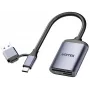 UNITEK Lector de Tarjetas SD4.0 / Micro SD4.0 2en1 USB 3.0 Type-A Negro