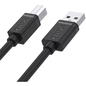 UNITEK Cable USB 2.0 Type-A macho a Type-B macho 2m Negro