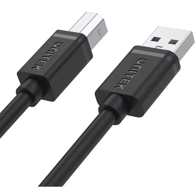 UNITEK Cable USB 2.0 Type-A macho a Type-B macho 2m Negro