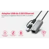 UNITEK Adaptador USB-A/C 3.1 Gen 1 a RJ45 2.5 Gigabit Ethernet U1313C