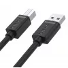 UNITEK Y-C430GBK cable USB 2.0 conector A macho a conector B macho 1m negro