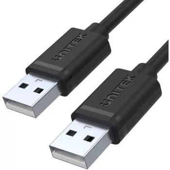 UNITEK Y-C442GBK Cable USB 2.0 Type-A macho a Type-A macho 1,5 m Negro