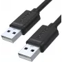 UNITEK Y-C442GBK Cable USB 2.0 Type-A macho a Type-A macho 1,5 m Negro