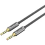UNITEK Y-C926ABK Cable jack 3,5 mm estéreo a estéreo, 1 m, dorado