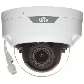 Uniview IPC3534LB-ADZK-H Cámara IP domo antivandálica exterior 4MP con objetivo varifocal motorizado 2,8-12mm, IK10, IP67, micrófono integrado, PoE