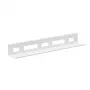UP UP W-2-31-11CC bandeja para gestión de cables, 800x140x100, Blanco
