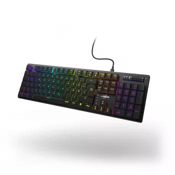 uRage Exodus 910 Teclado gaming de perfil bajo QWERTZ DE negro 00217834