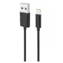 USAMS U-Gee Cable de datos y carga USB a Lightning 1m Negro