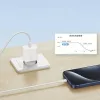 USAMS Yi Series T65 Cargador rápido PD 20W con cable USB-C a USB-C 60W, blanco (OYXLTZ01)