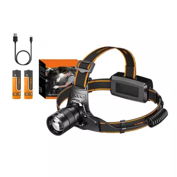 Linterna frontal UV Superfire HZ01