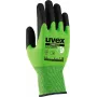 Uvex D500 Guantes de protección anticorte con espuma, talla 9 (L), gris/antracita 6060409
