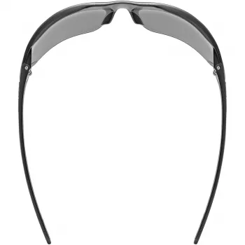 UVEX Equate gafas de ciclismo, Black Matt/Smoke