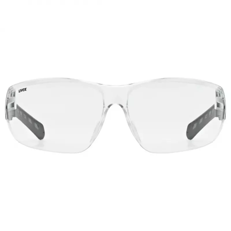 UVEX Equate Gafas de bicicleta, lente smoke, montura negra