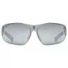 Gafas de ciclismo UVEX Equate, blanco mate / espejo plateado