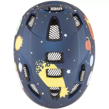 UVEX Kid 2 CC Casco de bicicleta Dark Blue Rocket 46-52 cm
