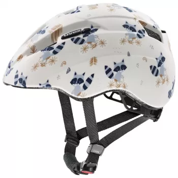 UVEX Kid 2 CC Casco de bicicleta para niños 46-52 cm, Raccoon Matt