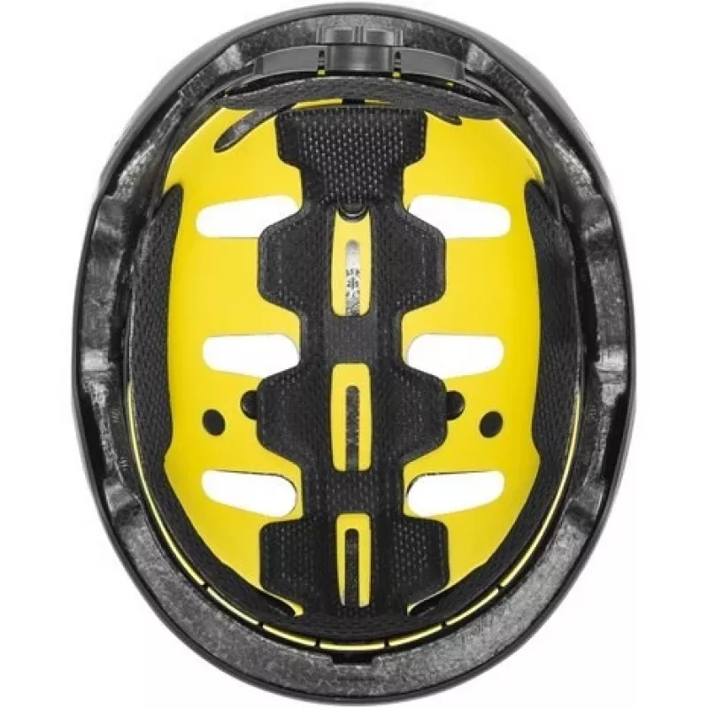 UVEX Kid 4 Style MIPS Casco de Bicicleta para Niños, Dirt Black Matt
