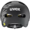UVEX Kid 4 Style MIPS Casco de Bicicleta para Niños, Dirt Black Matt