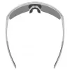 Gafas de sol Uvex Ramp - montura gris mate, lente espejada plata