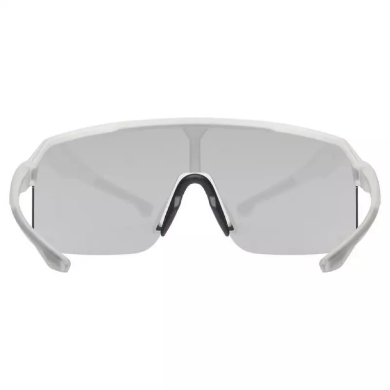 Gafas de sol Uvex Ramp - montura gris mate, lente espejada plata