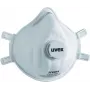 Uvex silv-air classic 2310 Mascarilla filtrante desechable FFP3 con válvula, 15 uds. 8732310