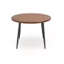 Mesa de comedor V-CH-BARRY-ST marrón 105x105x75 cm