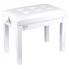 V-TONE BENCH 1 WH Banqueta de piano blanca