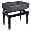 V-TONE BENCH 2 BK banqueta de piano con almacenamiento, negro