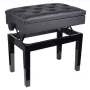 V-TONE BENCH 2 BK banqueta de piano con almacenamiento, negro