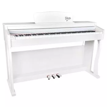 Piano digital de aprendizaje USB MIDI V-TONE BL-8808 WH