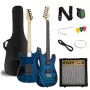 V-TONE EGW 39 BL Guitarra eléctrica 4/4 Stratocaster azul