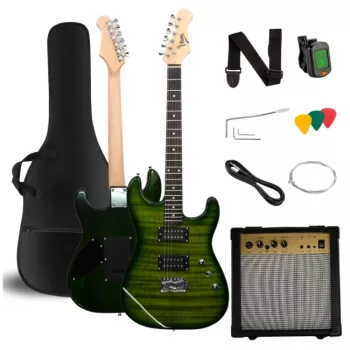 V-TONE EGW 39 GR Guitarra eléctrica 4/4 Stratocaster verde