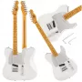 V-TONE ETL39 WH guitarra eléctrica Telecaster 4/4, blanca