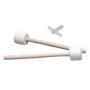 V-TONE MBD 22 Bombo de marcha para hombro 22 pulgadas blanco