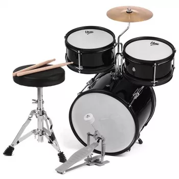 V-TONE VD JUNIOR BK batería acústica junior de 5 piezas para niños, negra
