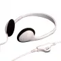 VALUE 15.99.1316 Auriculares estéreo supraaurales con cable y control de volumen, gris