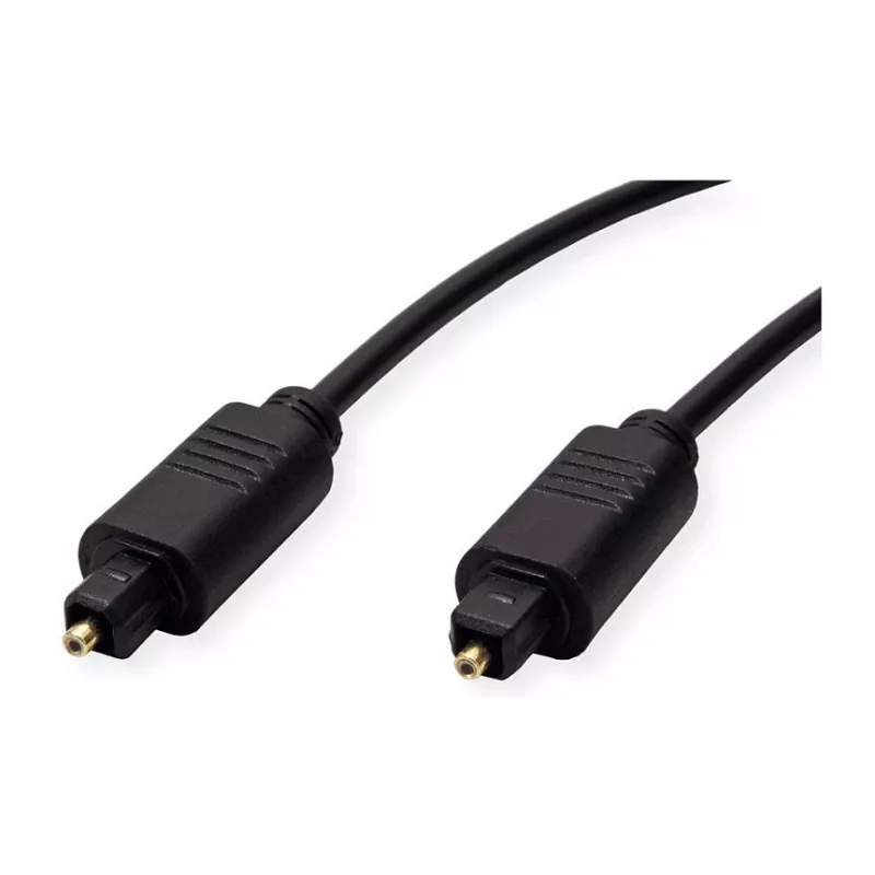 VALUE Cable de fibra óptica Toslink ST / ST 1m