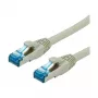 VALUE Cable de red RJ-45 (M) a RJ-45 (M) 10 m SFTP PiMF CAT 6e Molded Stranded Gris