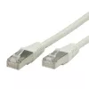 VALUE Cable de red - RJ-45 (M) a RJ-45 (M) - Cat.5e UTP 0,5 m Gris