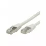 VALUE Cable de red - RJ-45 (M) a RJ-45 (M) - Cat.5e UTP 0,5 m Gris