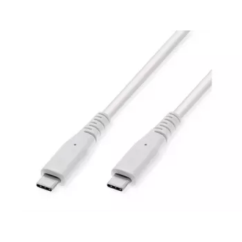 VALUE Cable compatible USB 3.2 Gen 2, USB-C a USB-C, 5m, 60W, Negro