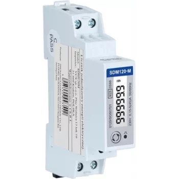 VCX SDM120M Contador de energía bidireccional monofásico con Modbus RTU (MID)