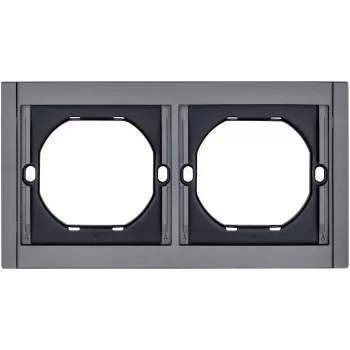 VCX WESA CC TR 48 marco doble gris para montaje empotrado